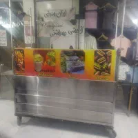 دستگاه  تمام استیل با سایه بان