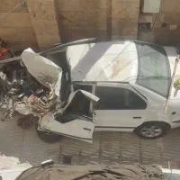 سمند ef7 مدل ۹۱ دوگانه کارخانه تصادفی