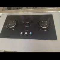 فروش گاز سه شعله شیشه ای. هود .و سینگ .و روشویی