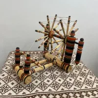 چرخ نخ ریسی قدیمی دکوری