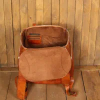 کوله پشتی چرم گاوی|کیف، کفش، کمربند|کرمانشاه, |دیوار