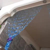 پرده ۴متر|پرده، رانر، رومیزی|ساوه, |دیوار