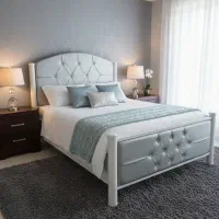 تخت خواب فلزی  یک نفره