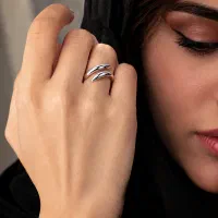 انگشتر نقره مدل دام ترند2026
