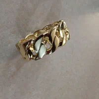 دستبند کارتیز از جنس طلا روس با رنگ ثابت