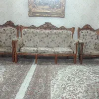 مبل سلطنتی استیل 7نفره|مبلمان خانگی و میز عسلی|گلستان (تهران), |دیوار