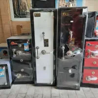 گاوصندوق مشکی و قرمز بدنه محکم آلیاژی