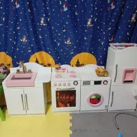 ست آشپزخانه کودک مناسب مهد و خانه بازی