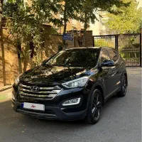 سانتافه بی رنگ مدل ۲۰۱۵ مشکی نیمه فول