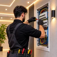 خدمات تخصصی برق کشی و نصب و راه‌اندازی دوربین