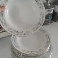 ۶ عددپلو خوری ۶ عدد خورش خوری چینی مارک