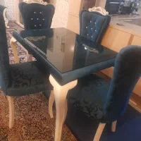 میزغذاخوری ۴نفره ومبل ۷نفره