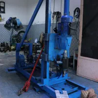 دستگاه حفاری روتاری چاه آب سرمته سوزن و راد حفاری