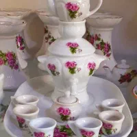 ست گلسرخی مینیاتوری آنتیک نایاب