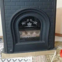 بخاری گازی طرح شومینه(نو)