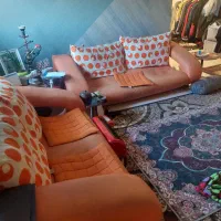 مبل راحتی چرم|مبلمان خانگی و میز عسلی|فردیس, ثابتی|دیوار