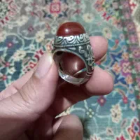 انگشتر عقیق با رکاب زیبا|جواهرات|کرج, خرمدشت|دیوار