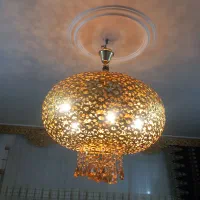 لوستر کنترل دار چرخشی