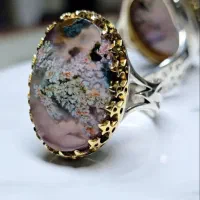 انگشتر نقره شجر بهار کلکسیونی مهر دار|جواهرات|رشت, گلسار|دیوار