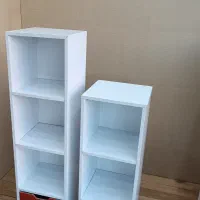 کتابخانه به همراه باکس مدل ایکیا|کتابخانه، شلف، قفسه‌های دیواری|محمدشهر, ولدآباد بزرگ|دیوار