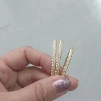 سه عدد النگو طلاروس رنگ ثابت