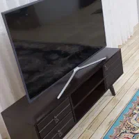 میز تلویزیون قهوهای