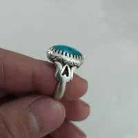 انگشتر نقره فیروزه|جواهرات|مراغه, |دیوار