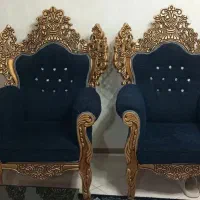 مبل هفت نفره با میز ناهارخوری|مبلمان خانگی و میز عسلی|تهران, خزانه|دیوار