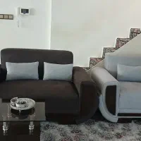 مبل هفت نفره کاملا  بدون هیچ ایرادی پر بار