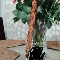 خراطی قلیان،نِی،باف..وغیره چوب سرخ قدیمی شمالی