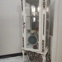 بوفه سالم رنگ استخوانی دو طبقه|بوفه، ویترین، کنسول|شاهین‌شهر, اقبال لاهوری|دیوار