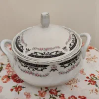 سه عدد سوپ خوری آنتیک (مارک ارکیده و دولوکس ژاپنی)|کلکسیون اشیاء عتیقه|تهران, کوی بیمه|دیوار