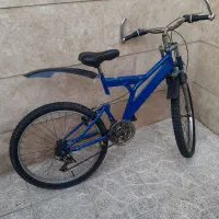 دوچرخه سایز ۲۰ و ۲۶ آبی متالیک