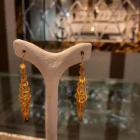 انواع گوشواره لوکس شارژ شد|جواهرات|زاهدان, |دیوار