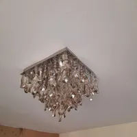 لوستر کنترلی کرسیستالی ۶ رنگ (یک جفت )|لوستر و چراغ آویز|اصفهان, سپاهان‌شهر|دیوار
