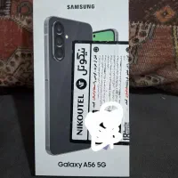 سامسونگ a56 مشکی آنباکس