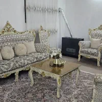 مبل سلطنتی 9 نفره|مبلمان خانگی و میز عسلی|رشت, گلزاران|دیوار