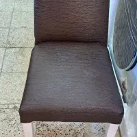 صندلی چرم نو ۴عدد