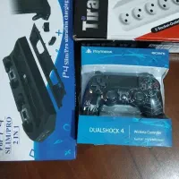 دسته پی اس فور+دستهps4+فن خنک کننده پایه شارژدوبل