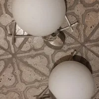لوستر حبابی کریستالی تک شاخه|لوستر و چراغ آویز|کرمانشاه, |دیوار