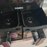 سرخ کن دوقلو بدون روغن مارک زیگمر|اجاق گاز و لوازم برقی پختوپز|اهواز, کوی علوی|دیوار