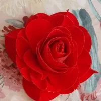 گل رز مخملی مصنوعی