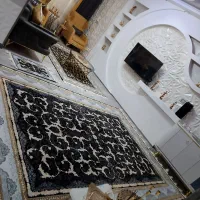 دوعدد قالی ۹متری.یه ۴متری .یه راهرویی و دوتا پادر