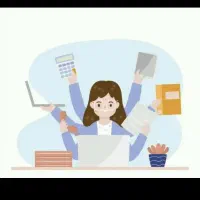 منشی خانم منظم و متعهد آشنا به اکسل وبارگیری محصول