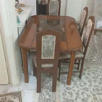 میز ناهار خوری ۶ نفره درحد نو