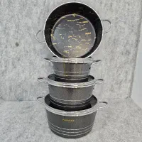 سرویس قابلمه۷پارچه گلدانی(تعویض قابلمه کهنه با نو)|ظروف پخت‌وپز|قم, ولیعصر|دیوار