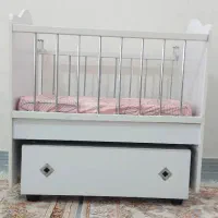 تخت کنار مادر(گهواره ایی)+کالسکه و کریر