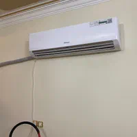 نصب کولر گازی دیواری ایستاده و داکت اسپیلت