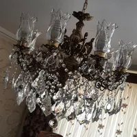 فروش لوستر برنز ۸ شاخه