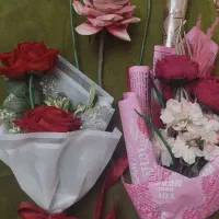 گل رز مصنوعی|گل مصنوعی|سلماس, |دیوار